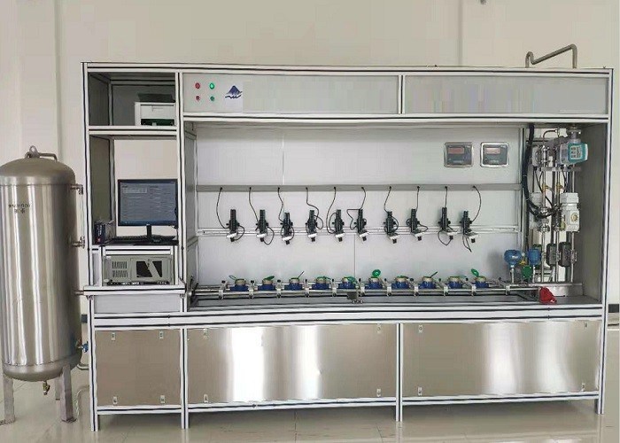 DN25 Water Meter Testing Equipment With Camera Type Volumetric Method
