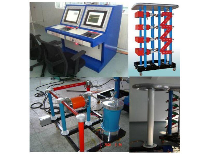 1.0 High Voltage Testing Equipment , 30KJ Impulse Voltage Test System
